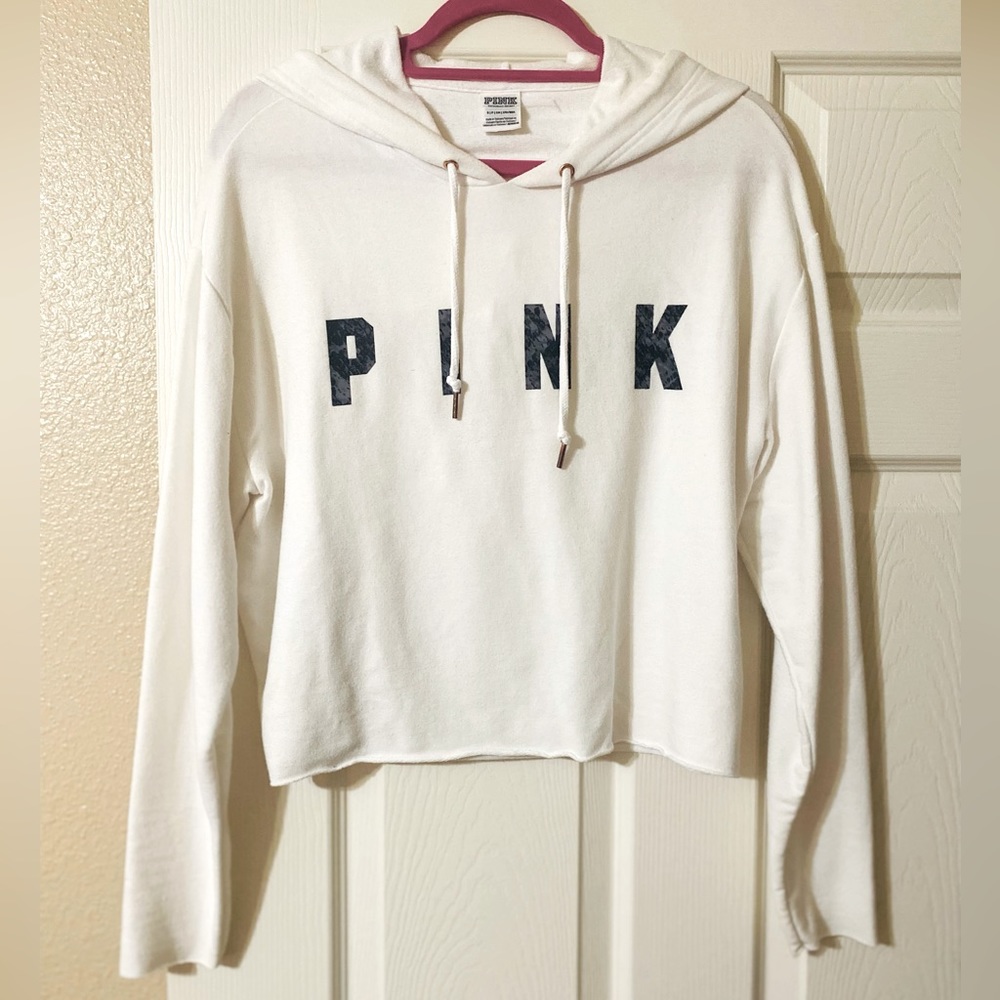 VS PINK Open Back Pullover Hoodie